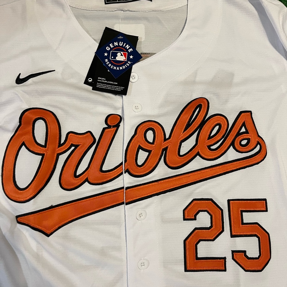 Baltimore Orioles Pete Alonso White Jersey - Picture 2 of 5